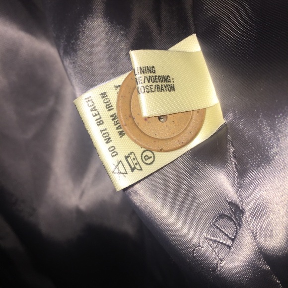 Escada by Margaretha Ley New Wool Plaid Coat Sz 42 - Picture 6 of 8